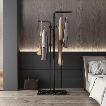 ChandelierDecor - Minimalistic Rod Clothes Coat Hanging Rail Rack