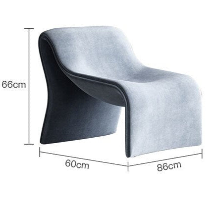 ChandelierDecor - Modern Deep Curve Designer Sofa Chair – Wave Lounge Seating