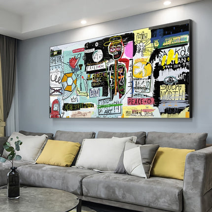 ChandelierDecor - Modern Graffiti Street Art Canvas Prints Paintings for Home Decor