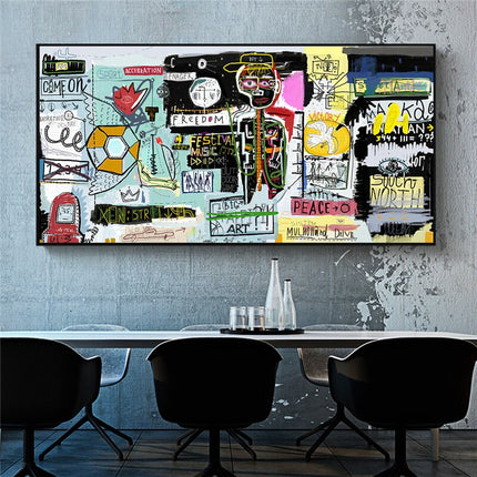 ChandelierDecor - Modern Graffiti Street Art Canvas Prints Paintings for Home Decor