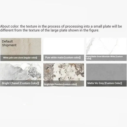 ChandelierDecor - Modern Rock Slab Dining Table Set – Dining Room