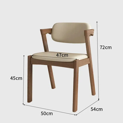 ChandelierDecor - Modern Walnut Dining Chairs – Dining Room