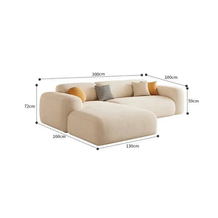 ChandelierDecor - Relaxing Comfort Sofa Set – Minimalistic Lounge Design
