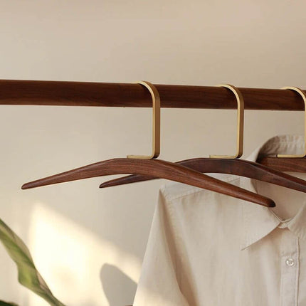 ChandelierDecor - Solid Walnut Wood & Brass High-grade Hangers