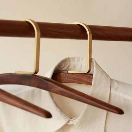 ChandelierDecor - Solid Walnut Wood & Brass High-grade Hangers