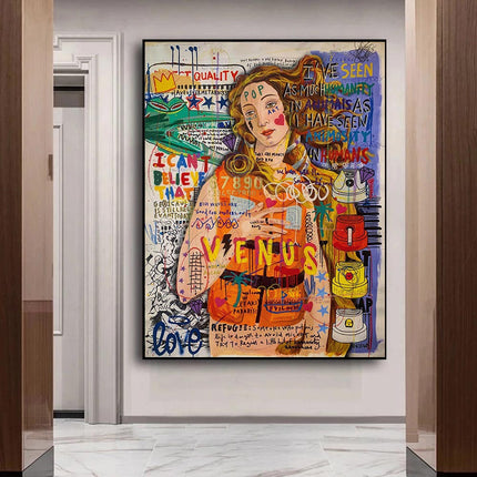 ChandelierDecor - The Birth Of Venus Poster Reproductions Canvas Wall Art