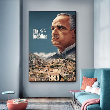 ChandelierDecor - The Godfather Canvas Wall Art: A Classic masterpiece