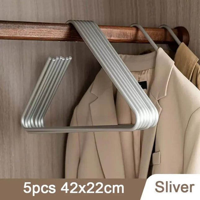 ChandelierDecor - Triangle Clothes Hangers 5pcs Solid Metal