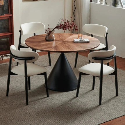 ChandelierDecor - Triangular Scone Dining Table – Elegant Wooden Buffet & Lounge Table