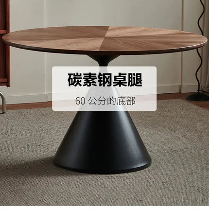 ChandelierDecor - Triangular Scone Dining Table – Elegant Wooden Buffet & Lounge Table