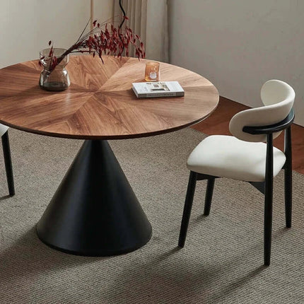 ChandelierDecor - Triangular Scone Dining Table – Elegant Wooden Buffet & Lounge Table