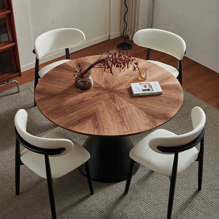 ChandelierDecor - Triangular Scone Dining Table – Elegant Wooden Buffet & Lounge Table