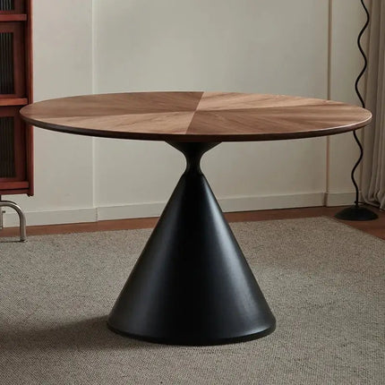 ChandelierDecor - Triangular Scone Dining Table – Elegant Wooden Buffet & Lounge Table