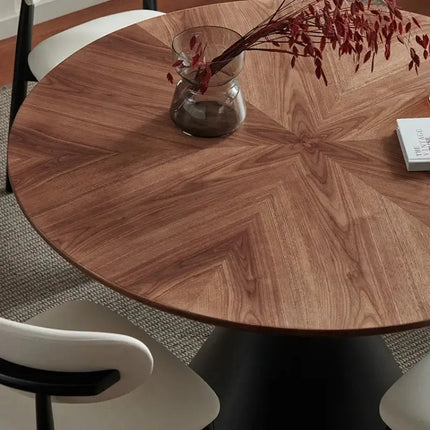 ChandelierDecor - Triangular Scone Dining Table – Elegant Wooden Buffet & Lounge Table