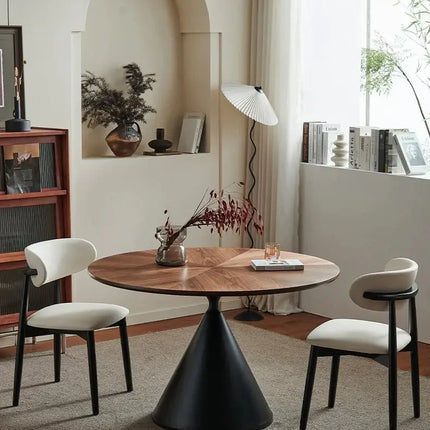 ChandelierDecor - Triangular Scone Dining Table – Elegant Wooden Buffet & Lounge Table