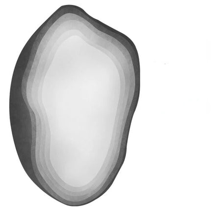 ChandelierDecor - Italian Designer Oval Linear Rug: A Statement of Luxury and Style