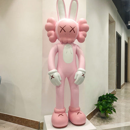 ChandelierDecor - KAWS Accomplice Vinyl Figure Pink – Authentic Collectible