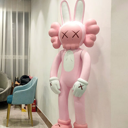 ChandelierDecor - KAWS Accomplice Vinyl Figure Pink – Authentic Collectible