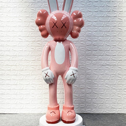 ChandelierDecor - KAWS Accomplice Vinyl Figure Pink – Authentic Collectible