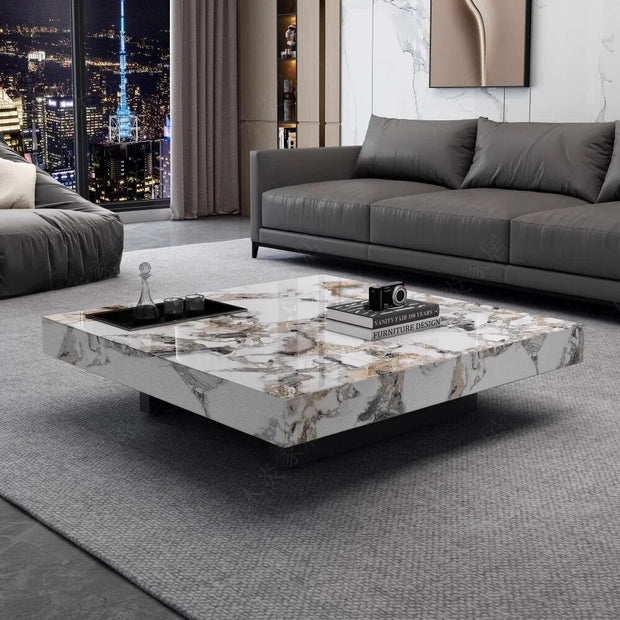 ChandelierDecor - Marble Gloss Coffee Table