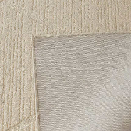 ChandelierDecor - Linear Squares 3D Diatom Silk Rugs for Living Room