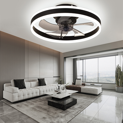 ChandelierDecor - Smart LED Quiet Ceiling Fan Light 6-Speed