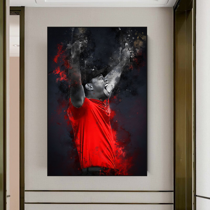ChandelierDecor - Tiger woods Golf Champion Canvas Wall Art