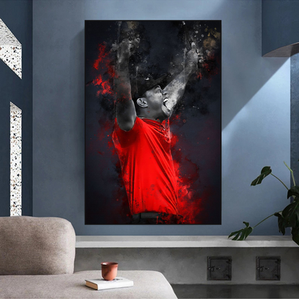 ChandelierDecor - Tiger woods Golf Champion Canvas Wall Art