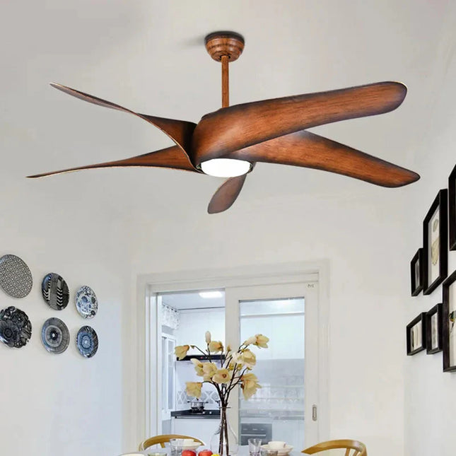ChandelierDecor - Vintage Brown Ceiling Fan 60 inch Techno Fan