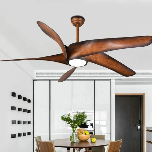 ChandelierDecor - Vintage Brown Ceiling Fan 60 inch Techno Fan