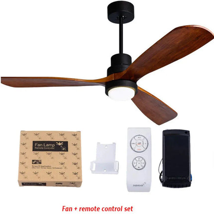 ChandelierDecor - Modern Ceiling Fan with Light and Remote – 42-Inch