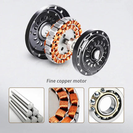 ChandelierDecor - Modern Ceiling Fan with Light and Remote – 42-Inch