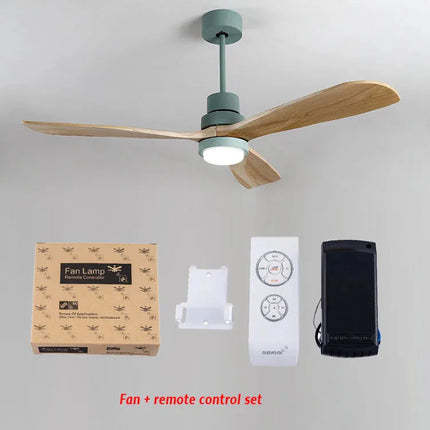 ChandelierDecor - Modern Ceiling Fan with Light and Remote – 42-Inch