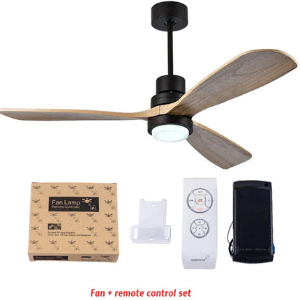 ChandelierDecor - Modern Ceiling Fan with Light and Remote – 42-Inch