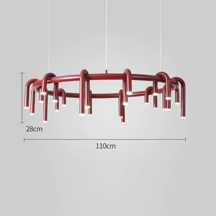 U-shaped Chandelier: Elegant Lighting for Stylish Interiors-ChandelierDecor.com