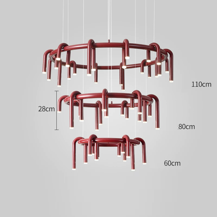 U-shaped Chandelier: Elegant Lighting for Stylish Interiors-ChandelierDecor.com