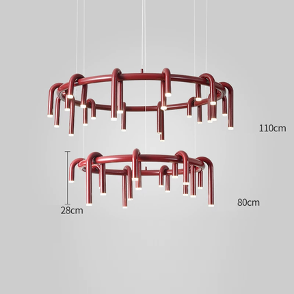 U-shaped Chandelier: Elegant Lighting for Stylish Interiors-ChandelierDecor.com