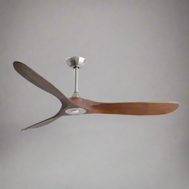 ChandelierDecor - Antique Wooden Blades Large Fan Remote Controlled (2024 Edition)