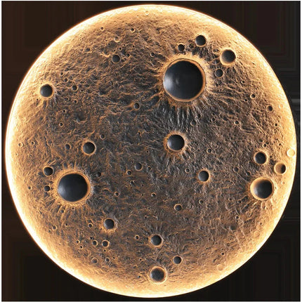 ChandelierDecor - 3D Moon LED Wall Lamp - Wall Decor
