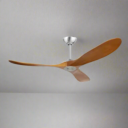 ChandelierDecor - Antique Wooden Blades Large Fan Remote Controlled (2024 Edition)