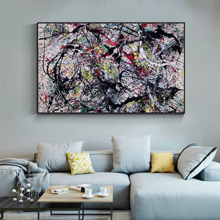ChandelierDecor - Abstract Street Graffiti Canvas Wall Art