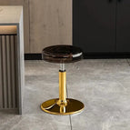 Black / Seat 34cm - Adjustable 45-55cm / Gold