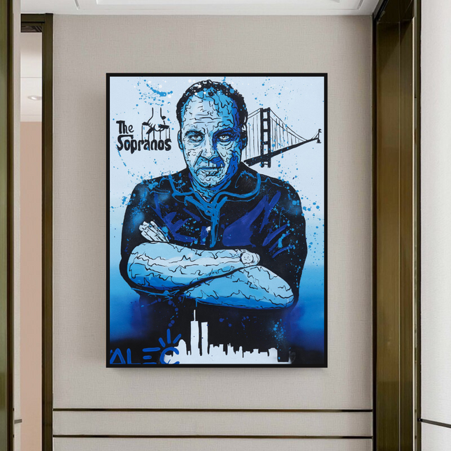 ChandelierDecor - Alec Canvas Wall Art: The Legendary Tony Soprano