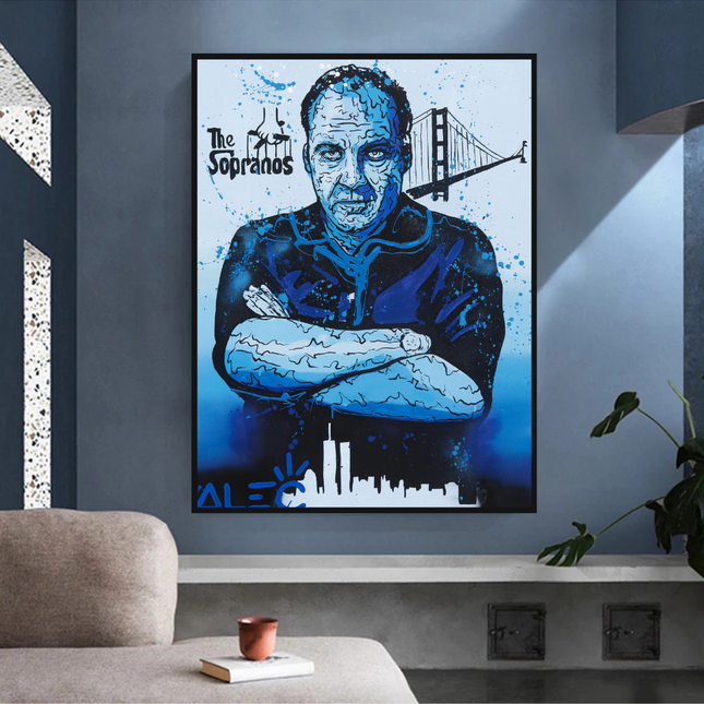 ChandelierDecor - Alec Canvas Wall Art: The Legendary Tony Soprano