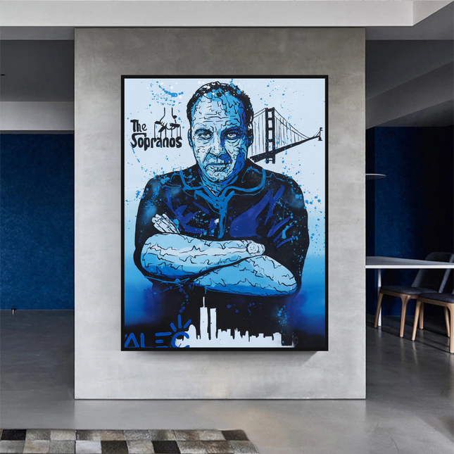 ChandelierDecor - Alec Canvas Wall Art: The Legendary Tony Soprano
