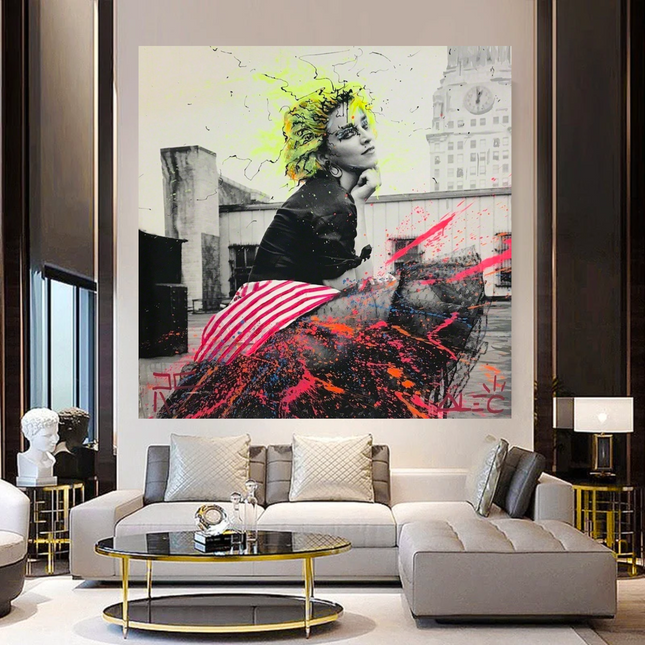 ChandelierDecor - Alec Singer Madonna Canvas Wall Art