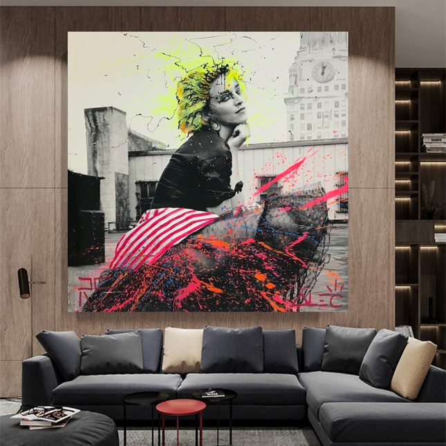 ChandelierDecor - Alec Singer Madonna Canvas Wall Art