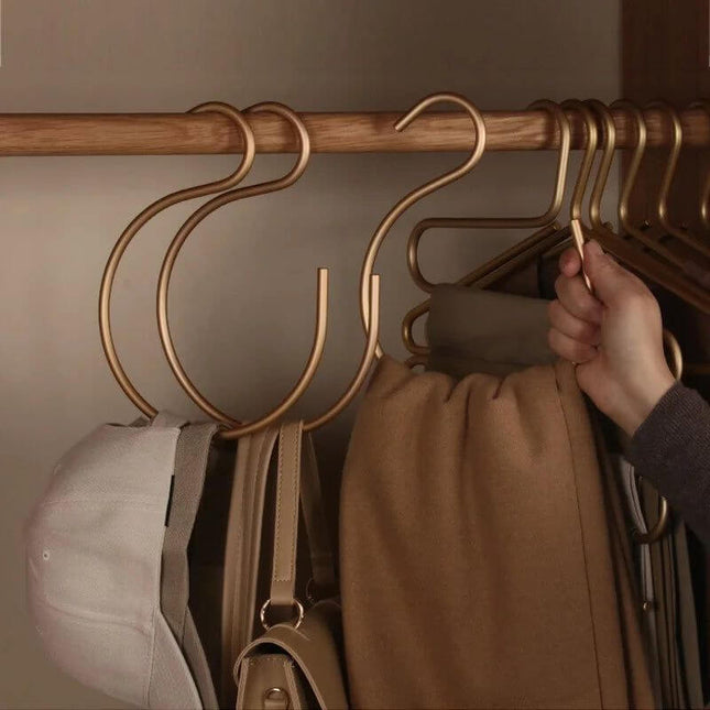 ChandelierDecor - Aluminum Alloy 5pcs S-Shape Hooks Hangers