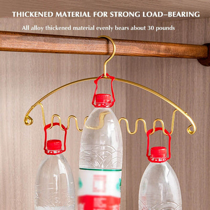ChandelierDecor - Aluminum Alloy Wave Shaped 5pcs Clothes Hanger