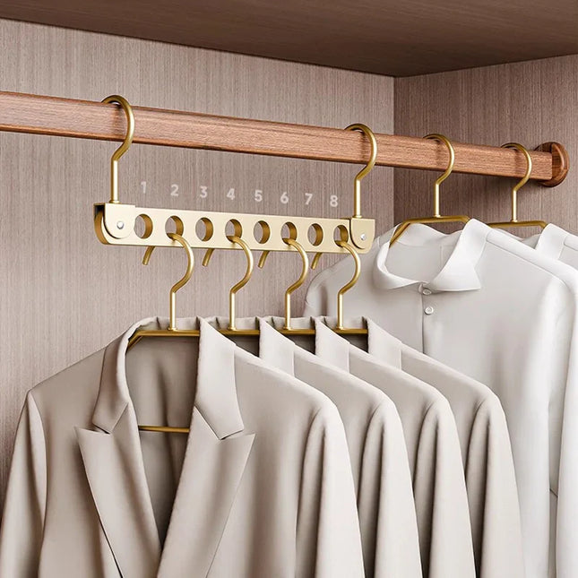 ChandelierDecor - Aluminum Rotatable Clothes Hanger – 6/8 Holes